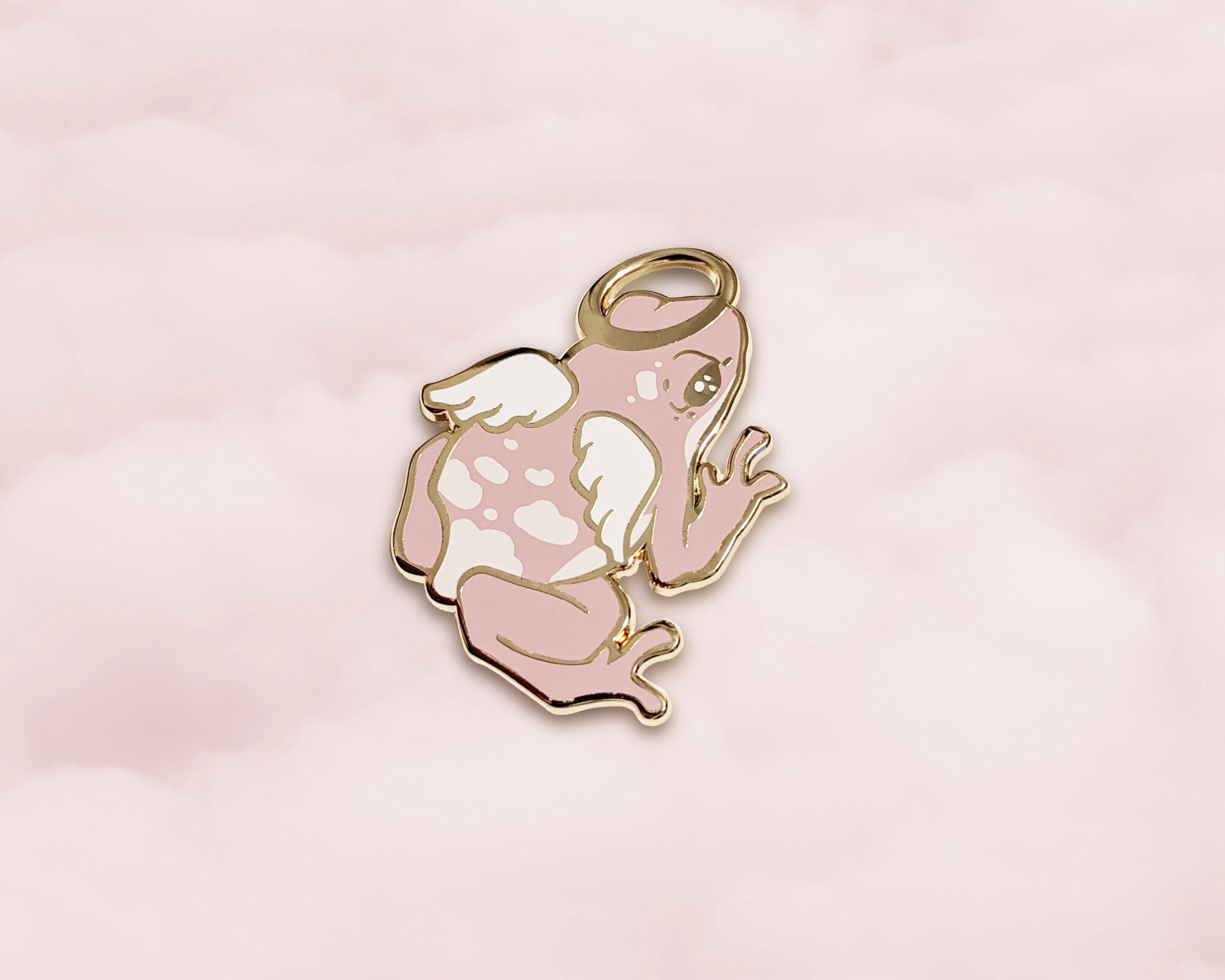 Onion: Onion and Other Unusual Frogs Enamel Pin