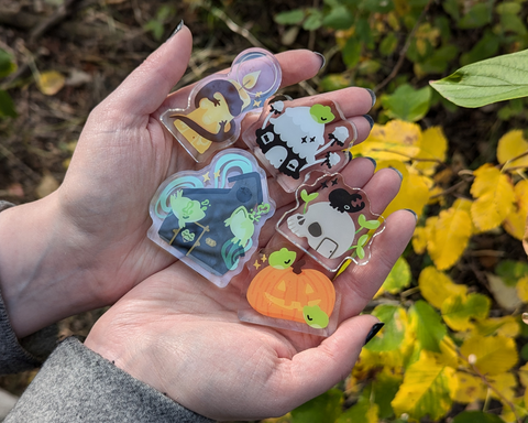 Spooky Neighbourhood - Thick Acrylic Standees Halloween 2024