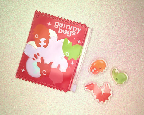 Gummy Bugs Magnet Set (x3) - Valentines 2025